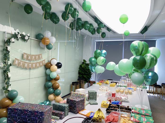 綠色是夏日的一抹清涼，是歐賽斯的一場生日盛宴